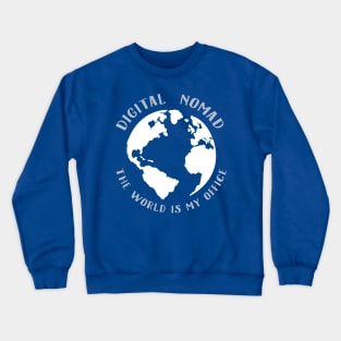 The world is my office Crewneck Sweatshirt